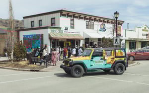 Taco Time branded Jeep Wrangler