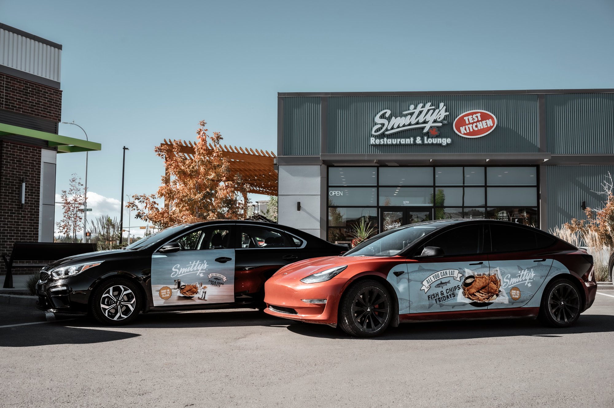 Tesla and Kia