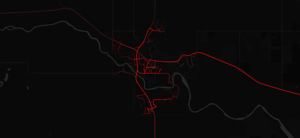 Taco Time Cochrane campaign heatmap